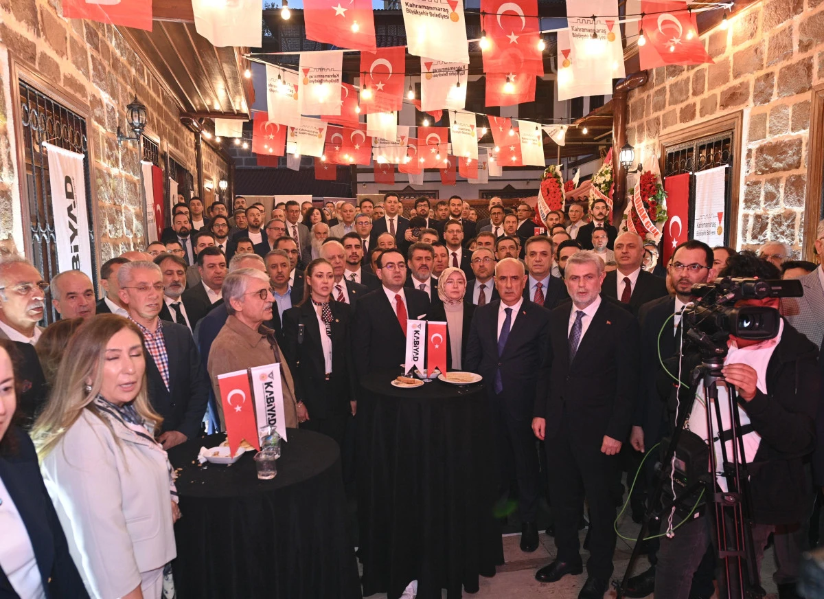 KABİYAD&rsquo;da konuşan Başkan G&ouml;rgel&rsquo;den, Kahramanmaraş i&ccedil;in dayanışma vurgusu