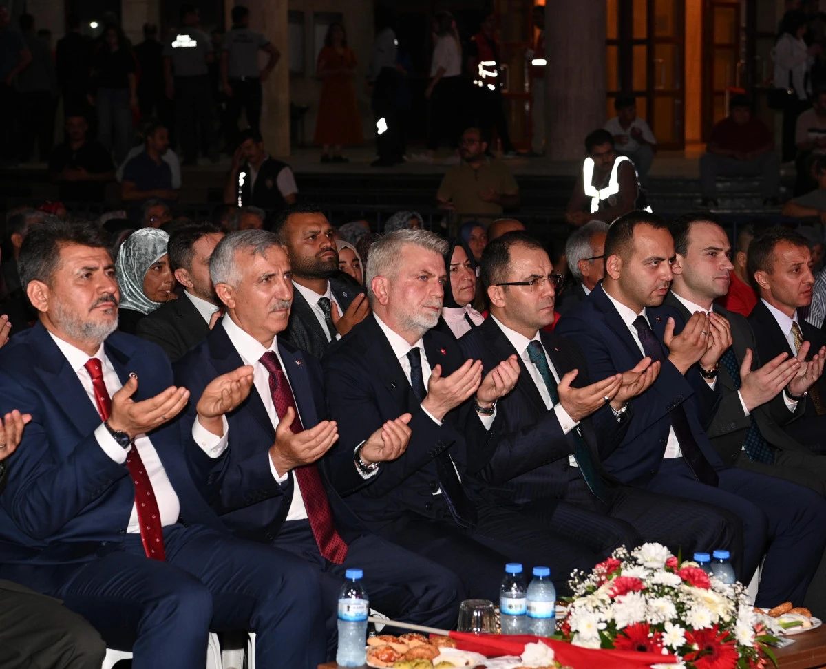 Kahramanmaraş, 15 Temmuz Demokrasi ve Milli Birlik Günü’nde Tek Yürek Oldu