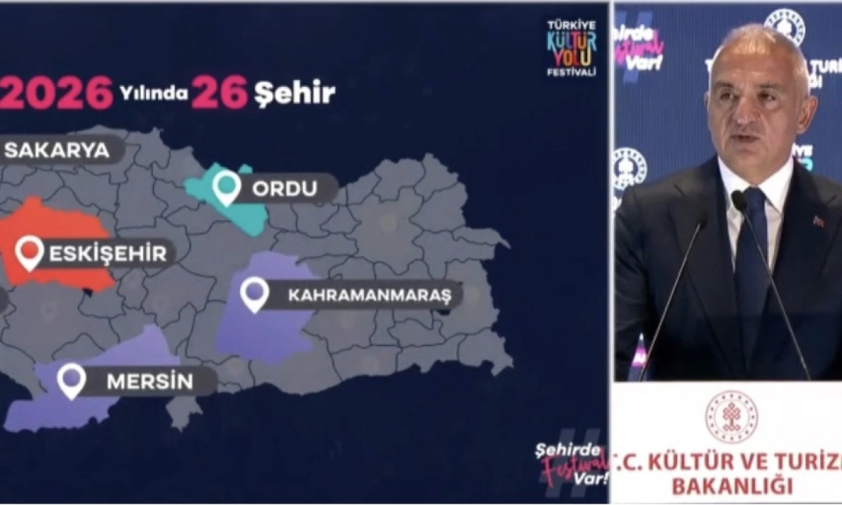 Kahramanmaraş 2026 Kültür Yolu Festivali’ne Dahil Edildi