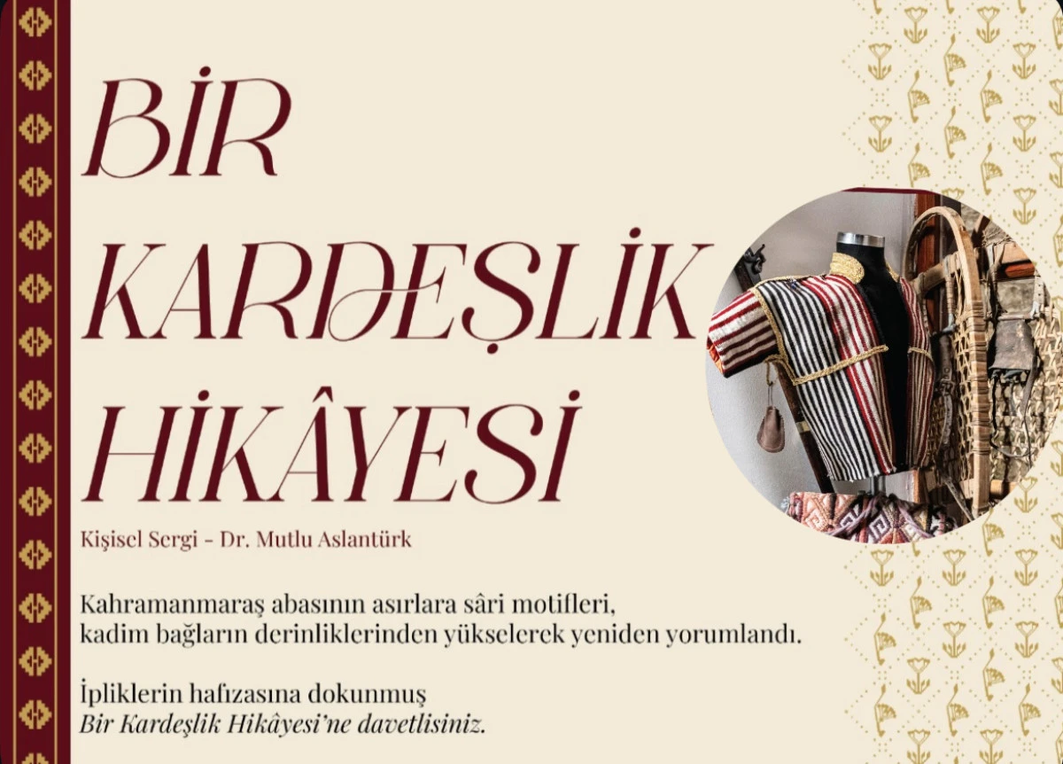 Kahramanmaraş Abası Asırlık Motifleriyle Yeniden Hayat Buluyor