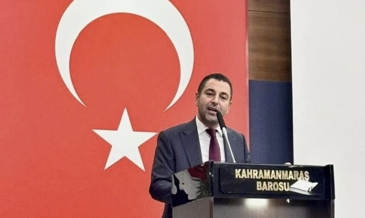 Kahramanmaraş Barosunda Av. Mehmet Kaan Kır g&uuml;ven tazeledi