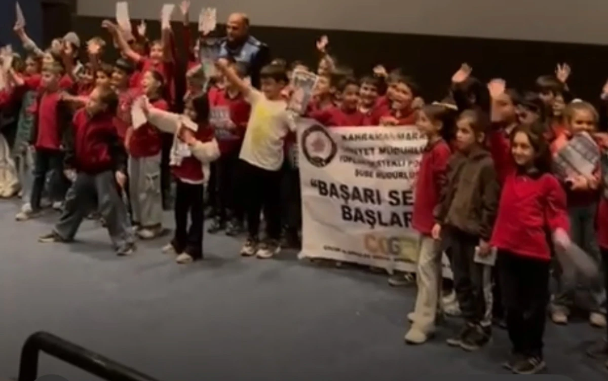 Kahramanmaraş Emniyeti’nden Öğrencilere Sinema Keyfi: “Başarı Seninle Başlar” Projesi Devam Ediyor