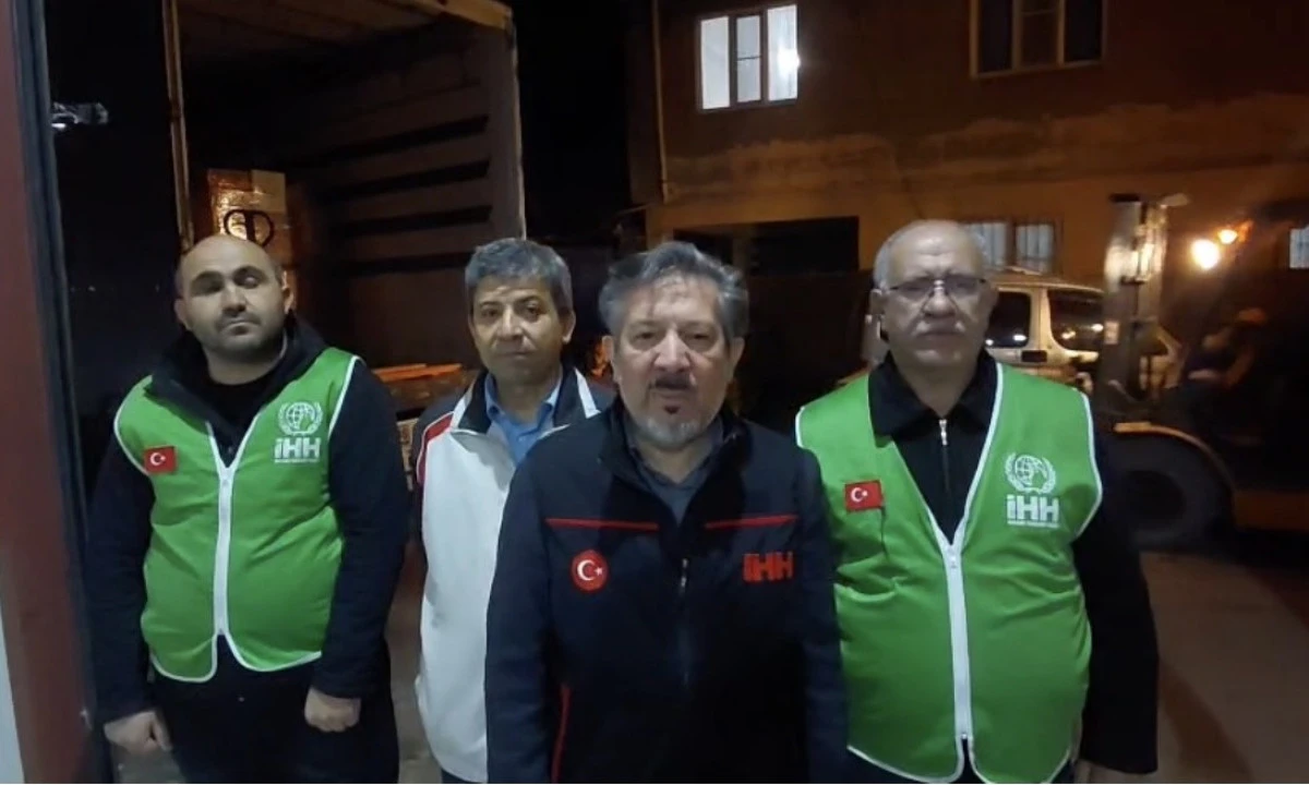 Kahramanmaraş İHH&rsquo;den mazlum coğrafyalara umut y&uuml;kl&uuml; tır