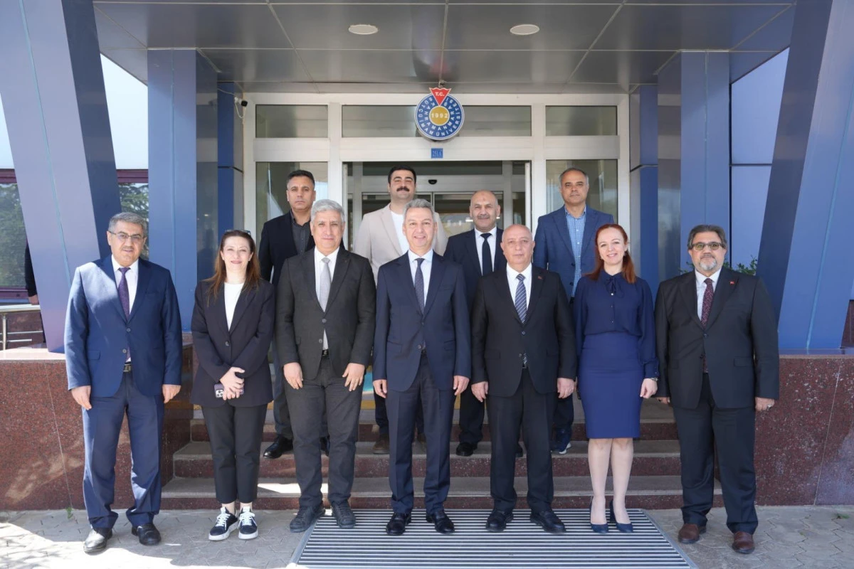 Kahramanmaraş İstiklal &Uuml;niversitesi Y&ouml;netiminden KS&Uuml; Rekt&ouml;r&uuml; Okumuş&rsquo;a ziyaret