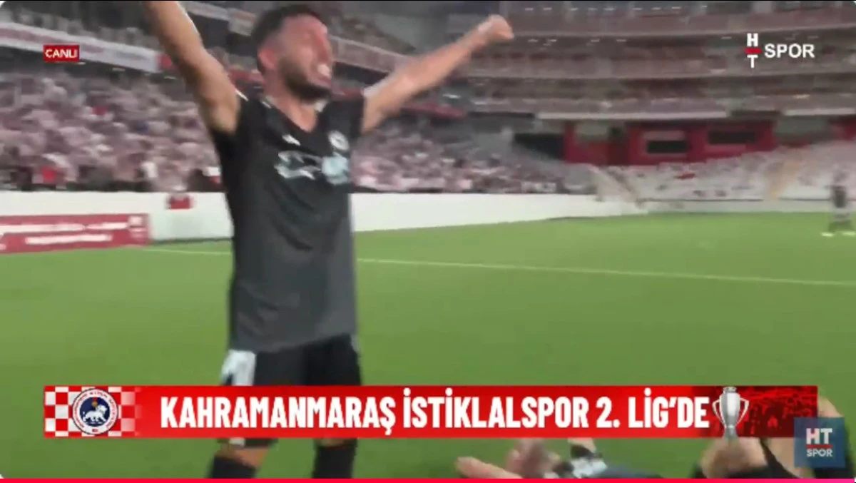 Kahramanmaraş İstiklalspor 2. Lig’de: Antalya’da tarih yazıldı
