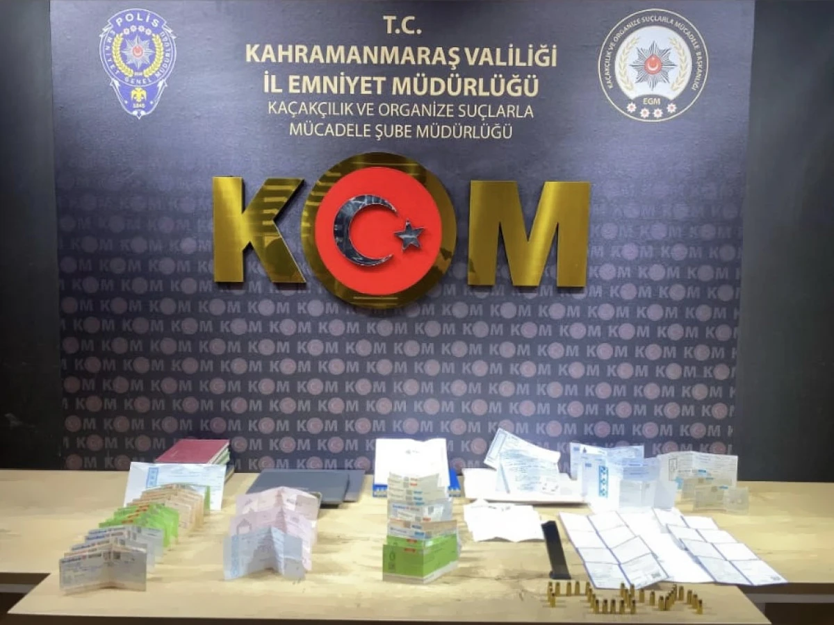 Kahramanmaraş Merkezli Tefecilik Operasyonu: 3 İlde Eş Zamanlı Baskın, 5 Tutuklama