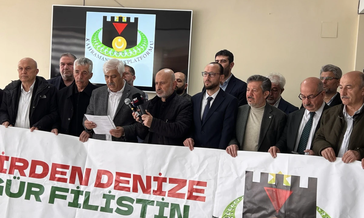 Kahramanmaraş Platformu&rsquo;ndan D&uuml;nya Kud&uuml;s G&uuml;n&uuml;&rsquo;nde Sert Mesaj: &ldquo;İslam Coğrafyasındaki Kana Sessiz Kalınmamalı&rdquo;