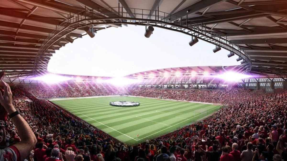 Kahramanmaraş Stadyumu’nda Temelden Tribüne Hızlı Yükseliş