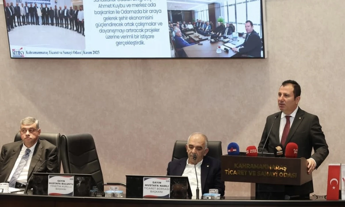 Kahramanmaraş Ticaret ve Sanayi Odası’nın 27. Meclis Toplantısı Yoğun Katılımla Gerçekleşti