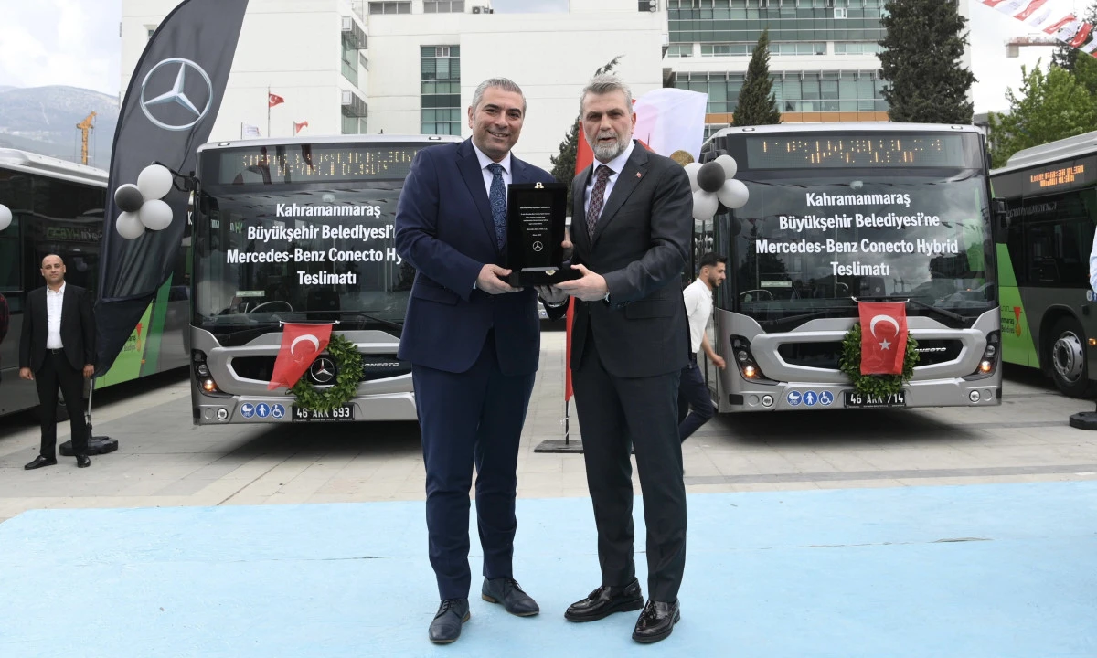 Kahramanmaraş Trafiğine Nefes: Yeni Nesil Hibrit Otobüsler Yollarda