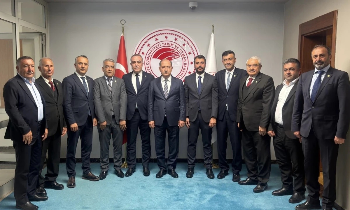 Kahramanmaraş Ziraat Odası başkanları Ankara&rsquo;da tarım zirvesinde buluştu