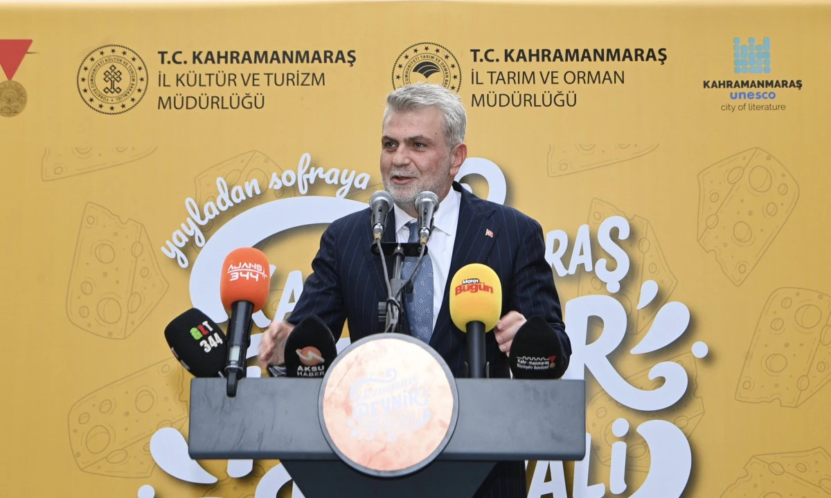 Kahramanmaraş&rsquo;ın Peynir Hazinesi Festivalde Ziyaret&ccedil;ilerle Buluştu