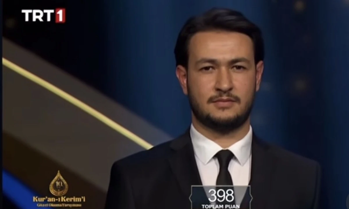 Elbistanlı Hafız Mustafa Avni &Ccedil;elik TRT&rsquo;de Haftanın Birincisi Oldu