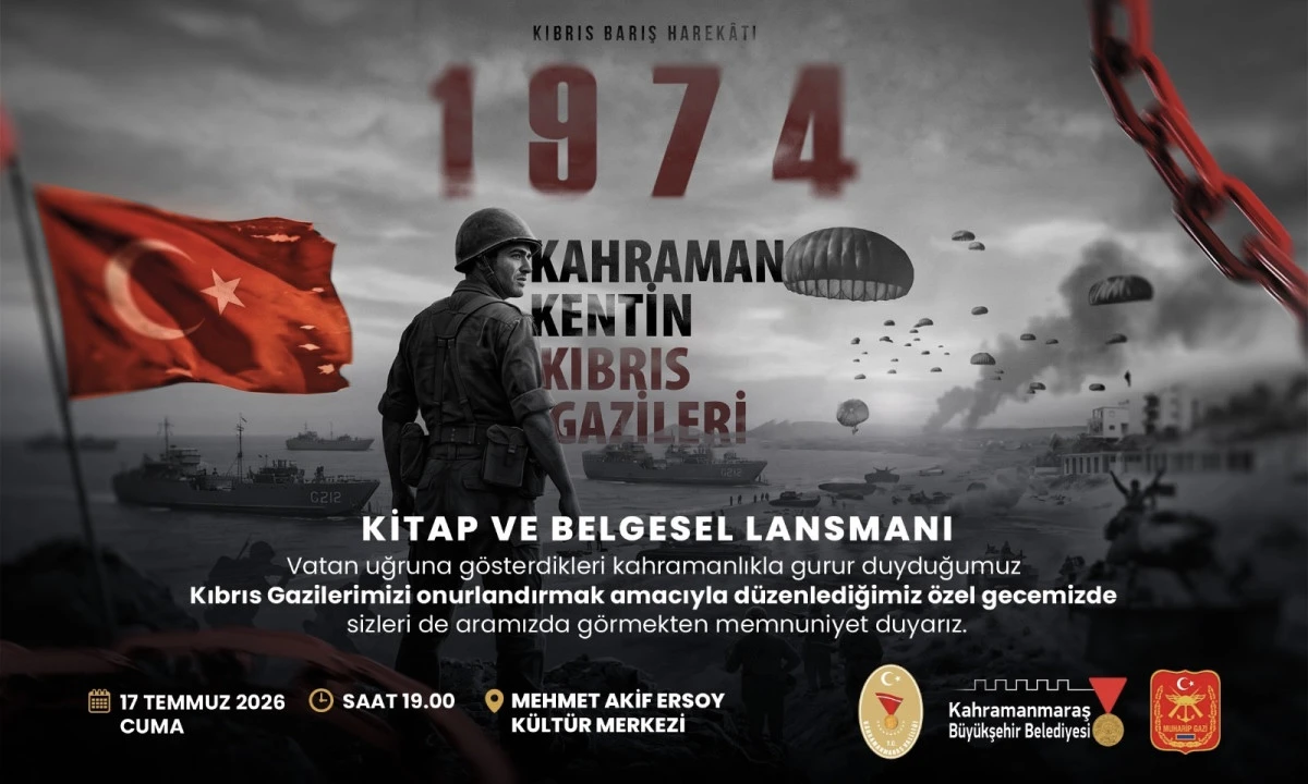 Kahramanmaraşlı Kıbrıs Gazilerinin Hatıraları Kitap ve Belgeselle Geleceğe Taşınıyor
