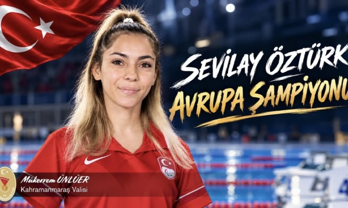 Kahramanmaraşlı Sevilay &Ouml;zt&uuml;rk Avrupa Şampiyonu: Ay-Yıldızlı Bayrağı Zirveye Taşıdı