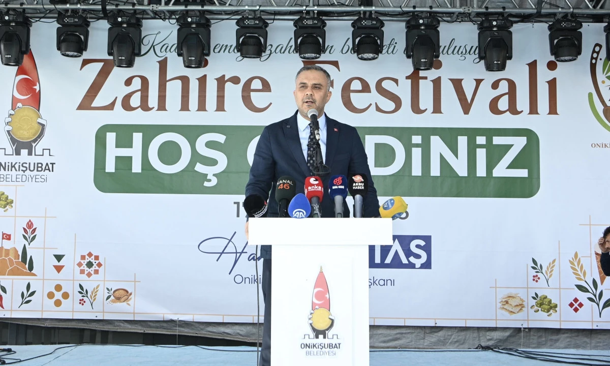 Kahramanmaraşlı vatandaşlar Onikişubat Zahire Festivali&rsquo;ne akın etti, k&ouml;kl&uuml; k&uuml;lt&uuml;r yaşatıldı