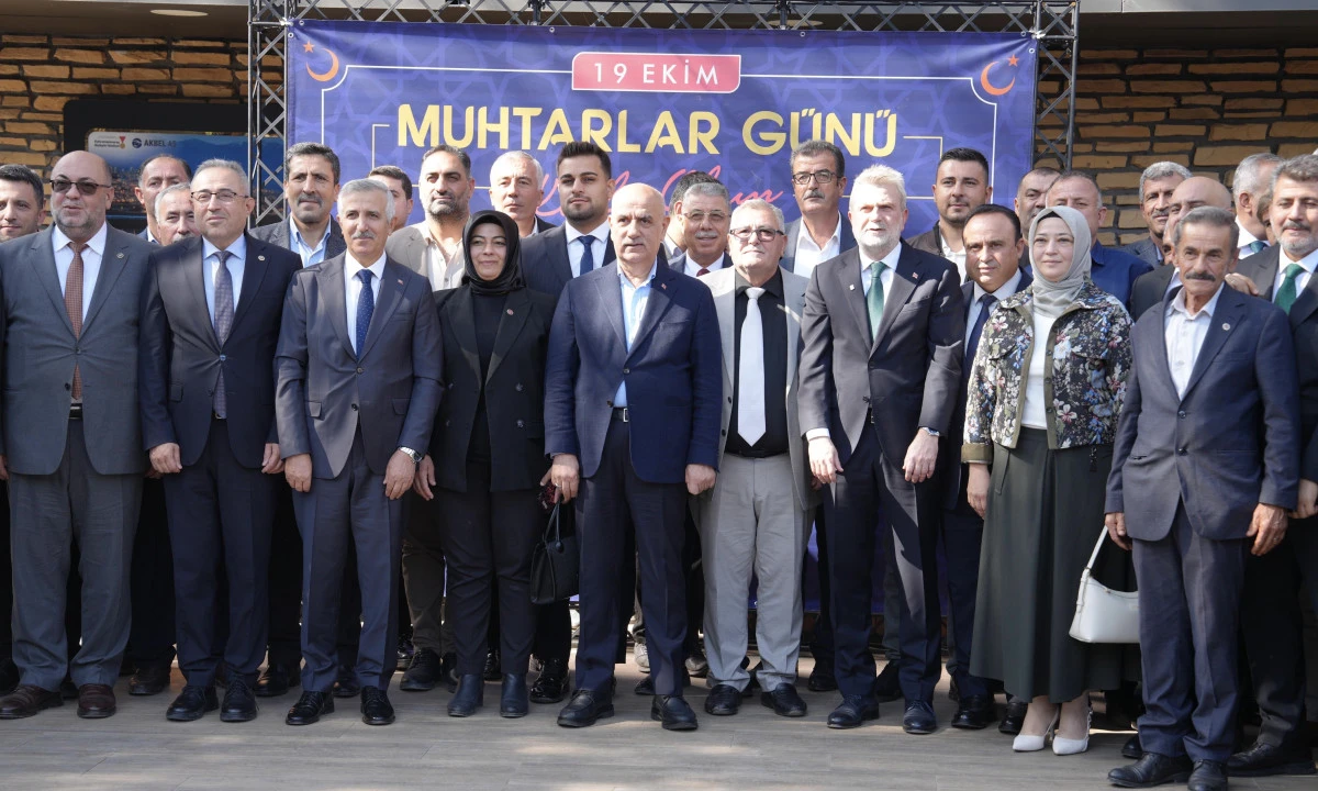 Kahramanmaraş&rsquo;ta 19 Ekim Muhtarlar G&uuml;n&uuml; Kutlandı