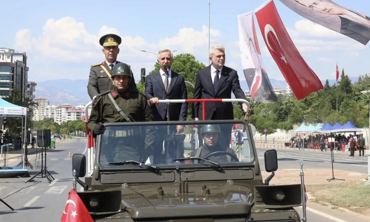 Kahramanmaraş&rsquo;ta 30 Ağustos Coşkusu: B&uuml;y&uuml;k Zafer&rsquo;in 104&rsquo;&uuml;nc&uuml; Yılı Gururla Kutlandı