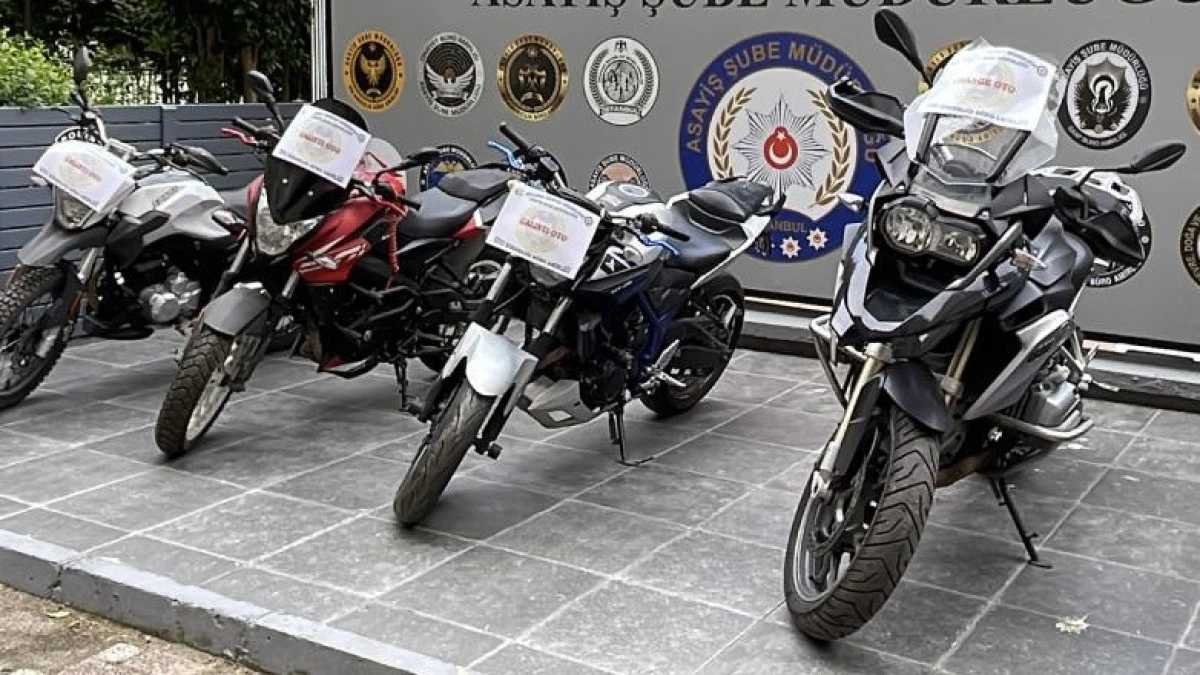 Kahramanmaraş&rsquo;ta 4 Motosiklet Hırsızlığı Aydınlatıldı