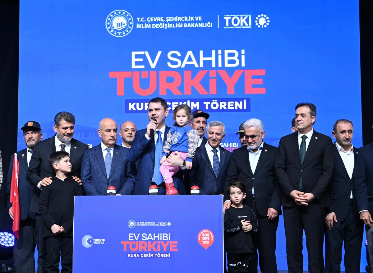 Kahramanmaraş&rsquo;ta 8 bin 195 Sosyal Konutun Hak Sahibi Belirlendi