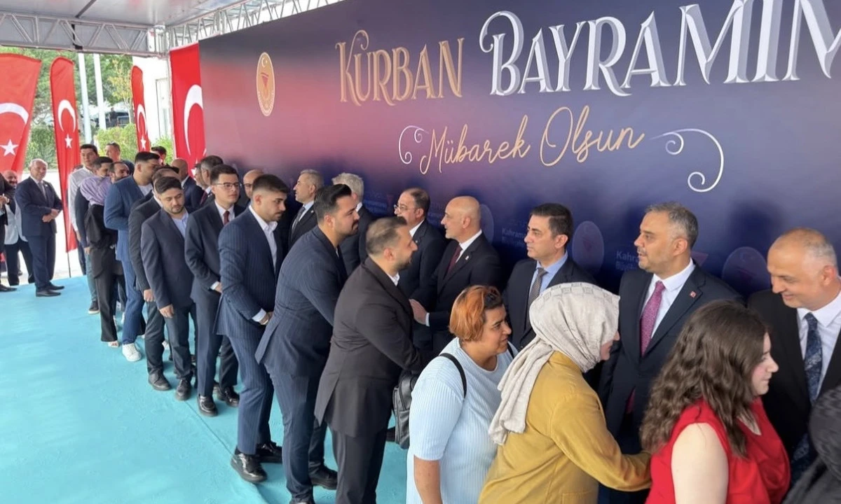 Kahramanmaraş&rsquo;ta Bayramlaşma Programında Birlik ve Beraberlik Mesajı
