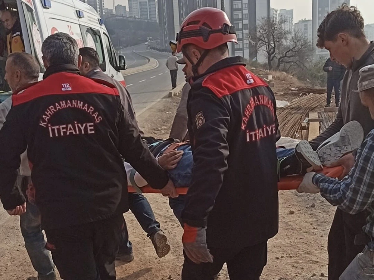 Kahramanmaraş&rsquo;ta Deprem Konutları İnşaatında İş Kazası