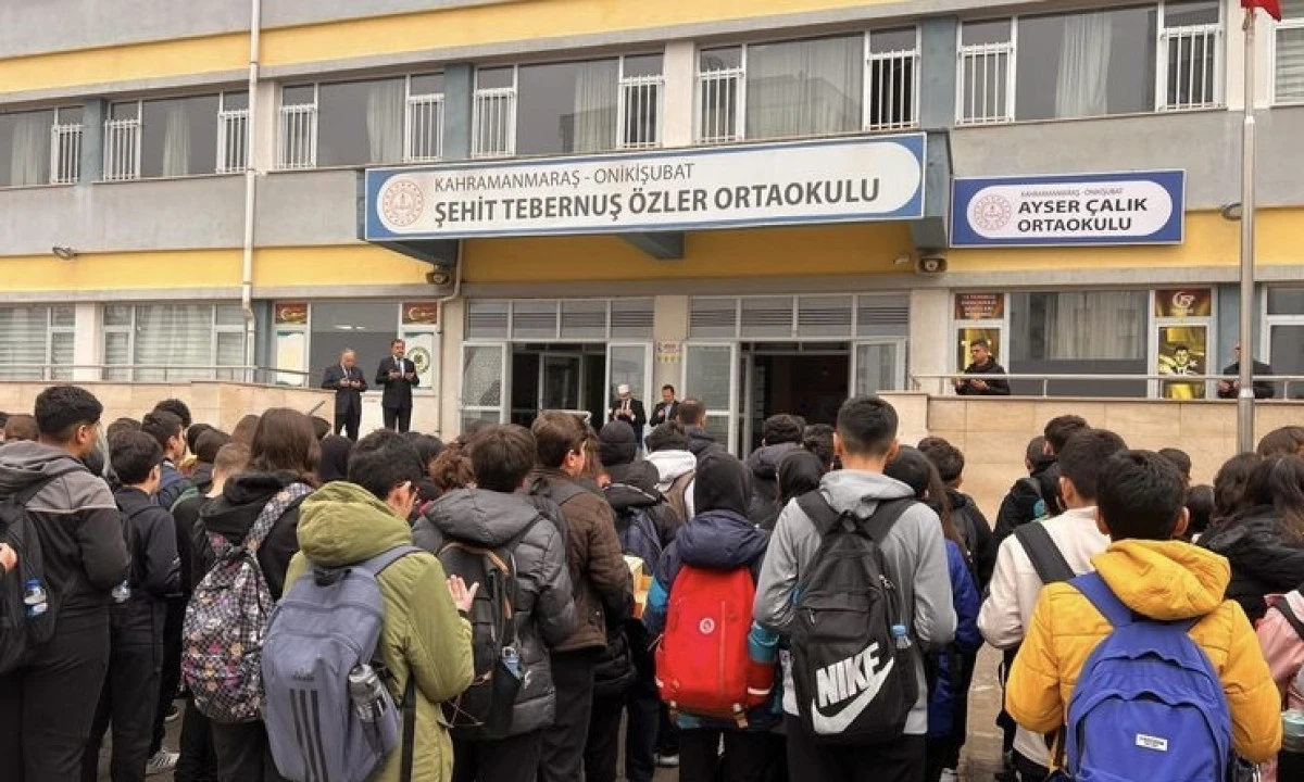 Kahramanmaraş&rsquo;ta eğitim okul saldırısında hayatını kaybedenler anılarak başladı