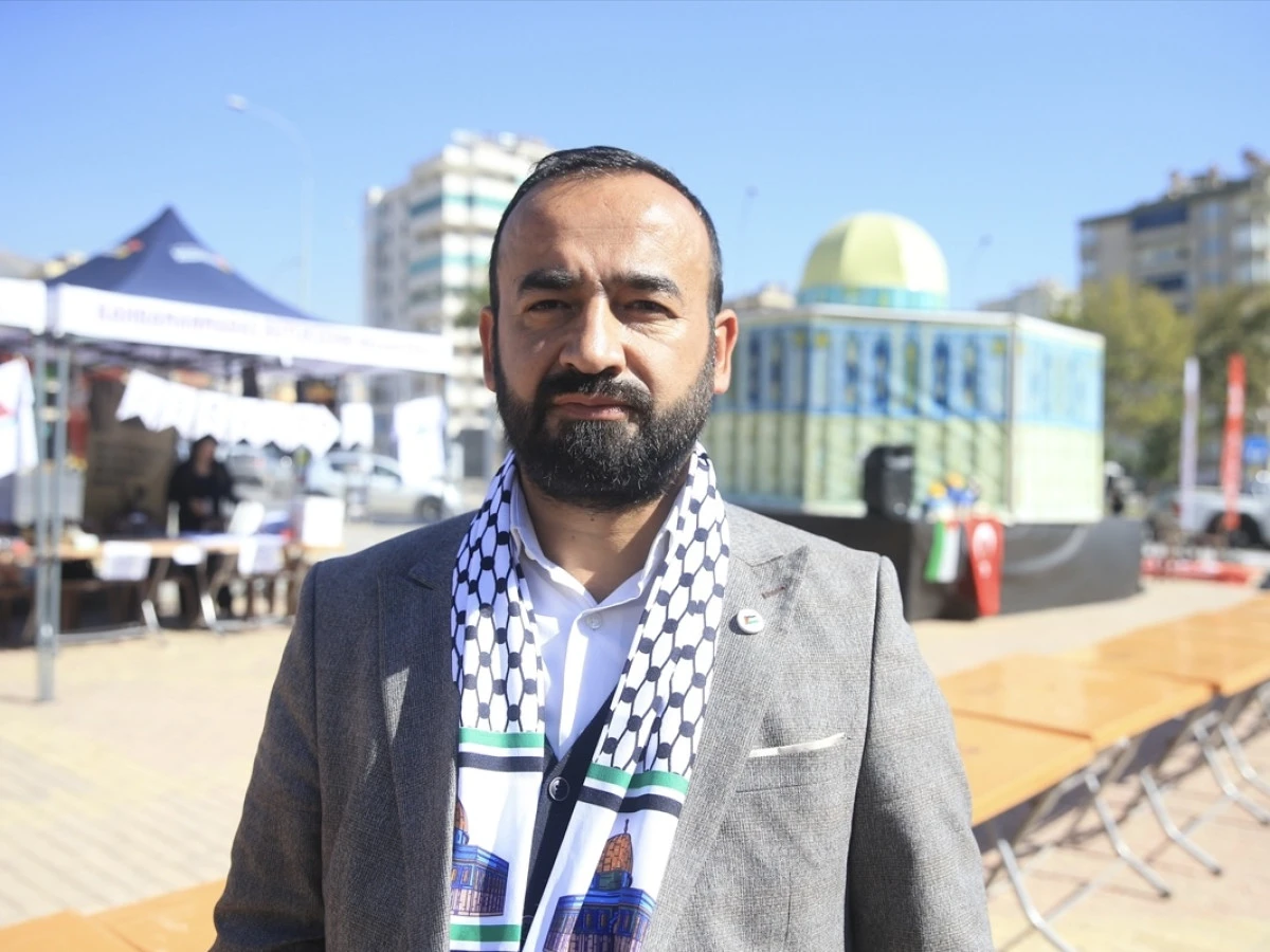 Kahramanmaraş’ta “Filistin Yararına Hayır Çarşısı” Kermesi Düzenlendi