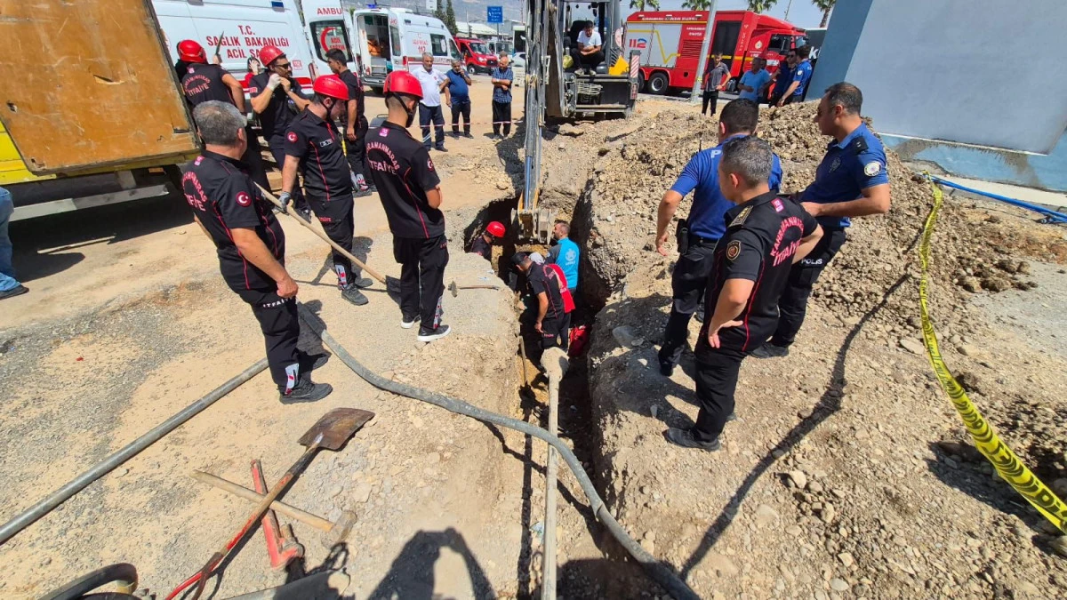 Kahramanmaraş’ta Göçük Faciası: Vatandaş İtfaiye Ekiplerince Kurtarıldı