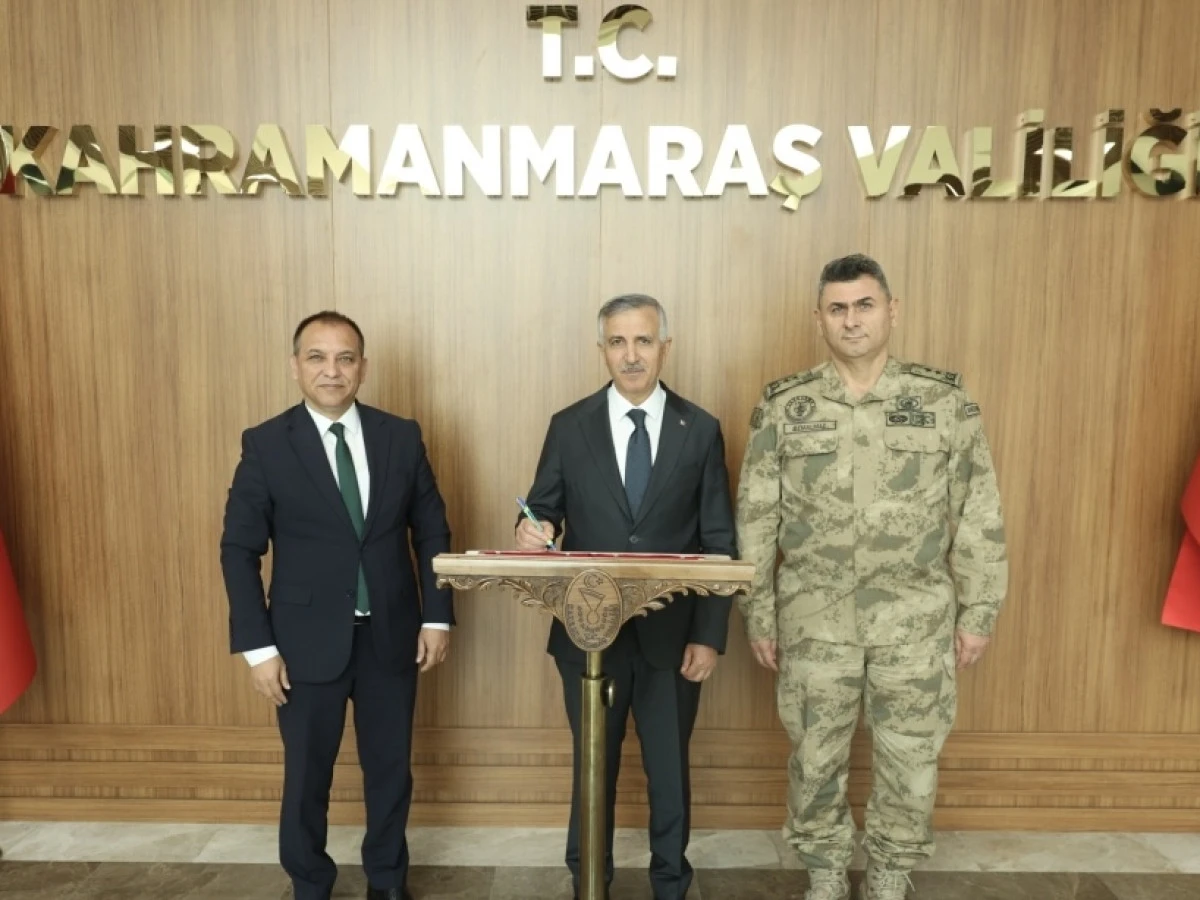 Kahramanmaraş’ta “Gönüllü Trafik Okul Güvenlik Görevlisi Projesi” Protokolü İmzalandı
