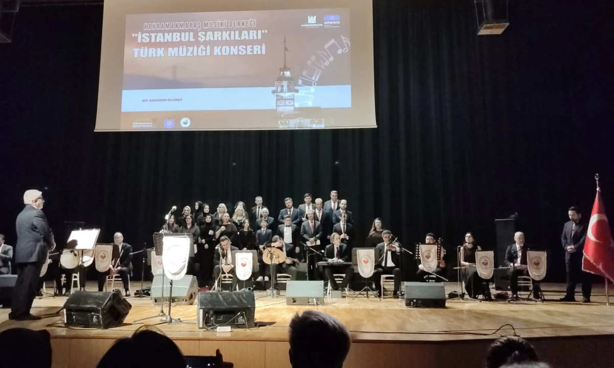 Kahramanmaraş&rsquo;ta İstanbul Şarkılarıyla Musiki Ziyafeti
