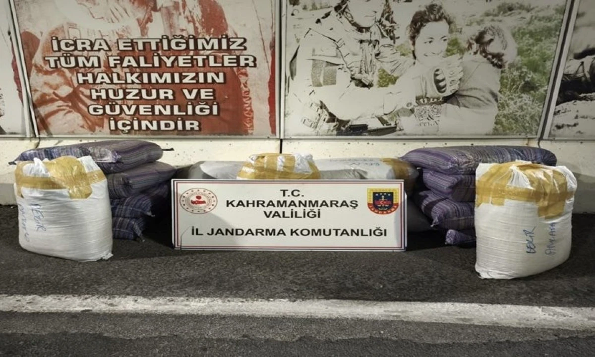 Kahramanmaraş’ta Jandarmadan Kaçakçılık, Uyuşturucu ve Terör Operasyonu: 57 Şüpheliye İşlem