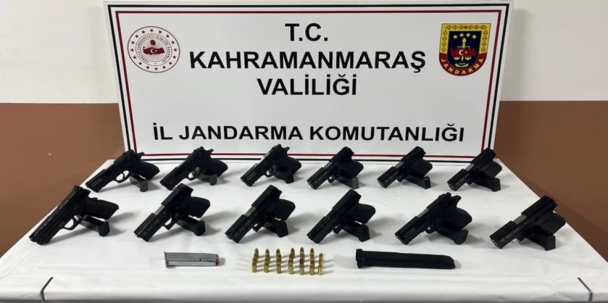 Kahramanmaraş’ta Jandarmadan Silah Kaçakçılığına Darbe
