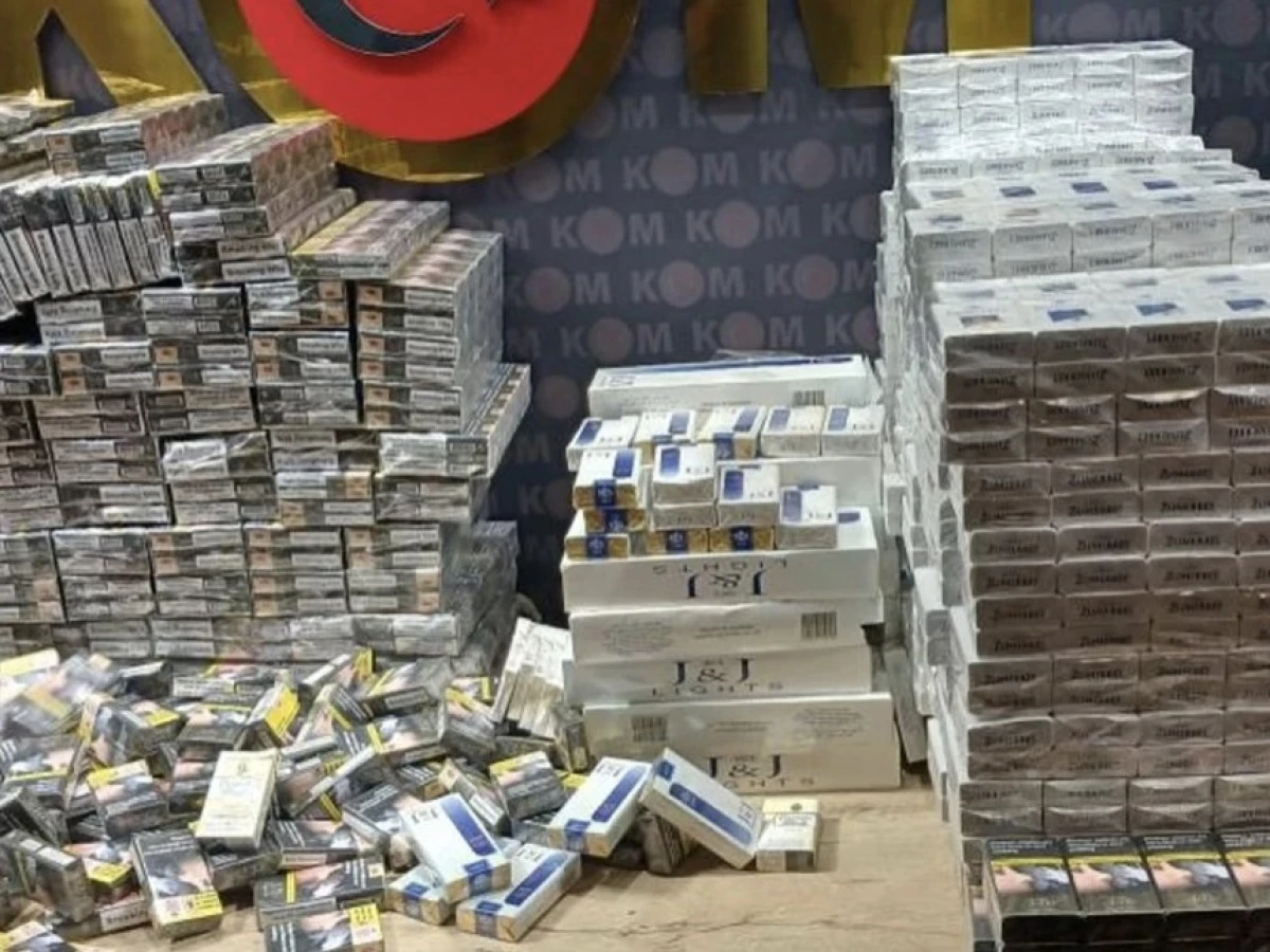 Kahramanmaraş’ta Kaçak Sigara Operasyonu: Binlerce Paket Ele Geçirildi