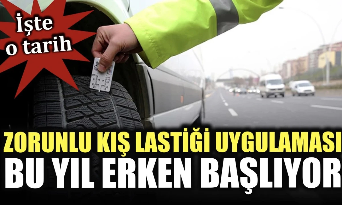 Kahramanmaraş’ta Kış Lastiği Zorunluluğu Başlıyor!