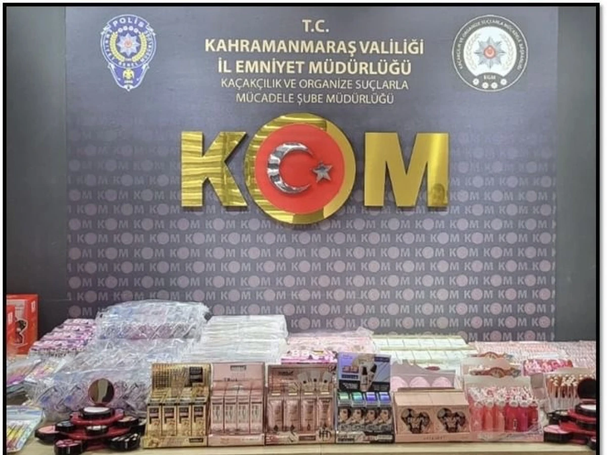 Kahramanmaraş’ta KOM Şube Müdürlüğünden Başarılı Operasyonlar