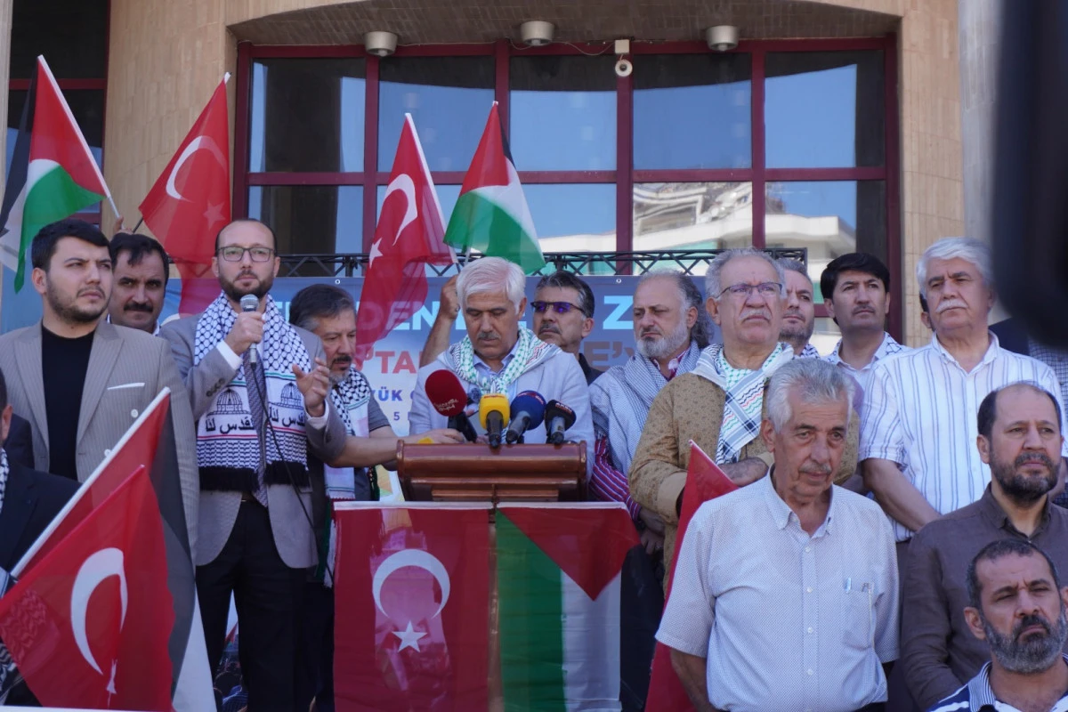 Kahramanmaraş’ta Küresel Sumud Filosu’na Saldırı Protesto Edildi