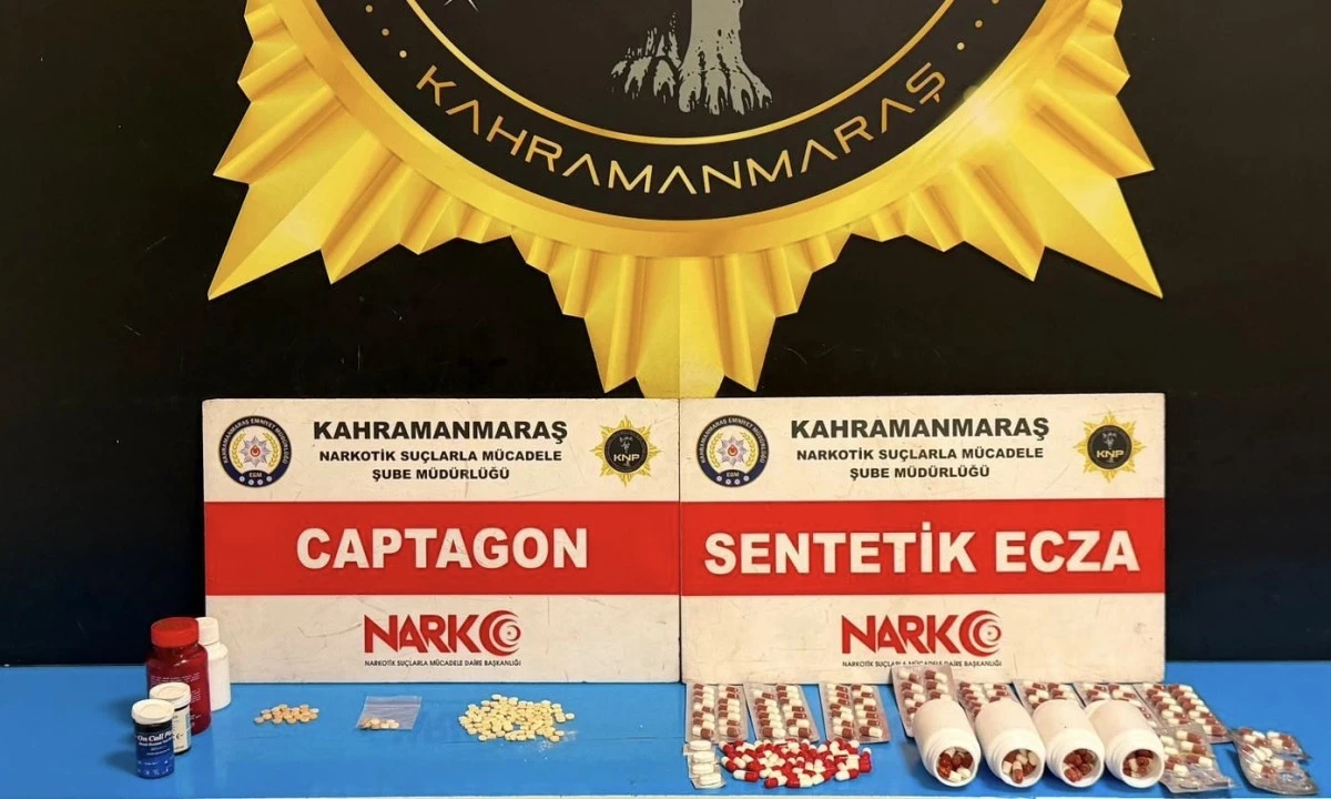 Kahramanmaraş&rsquo;ta Narkotik Operasyonu: 6 Ş&uuml;pheli Tutuklandı