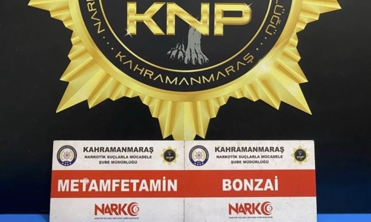 Kahramanmaraş&rsquo;ta Narkotik Operasyonu: Uyuşturucu Ele Ge&ccedil;irildi, 2 Kişi Tutuklandı
