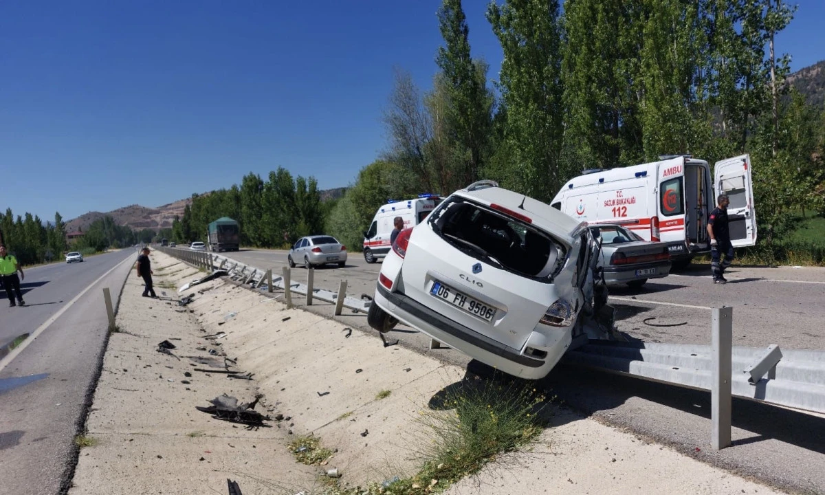 Kahramanmaraş’ta Peş Peşe Trafik Kazaları: 4 Ayrı Noktada 8 Yaralı
