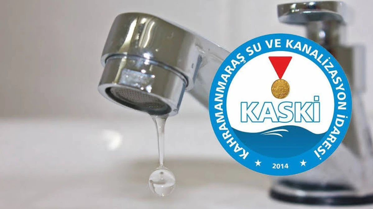 Kahramanmaraş’ta Planlı Su Kesintisi: İçmesuyu Kapasitesi Artırılıyor