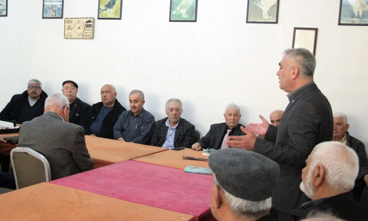 Kahramanmaraş&rsquo;ta &Uuml;lk&uuml;c&uuml; Hareketin Duayenleri Bayramlaşmada Buluştu