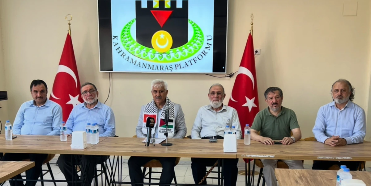 Kahramanmaraş’tan Cumhurbaşkanı Erdoğan’a Açık Çağrı: Gazze İçin Tarihi Adım Atılmalı