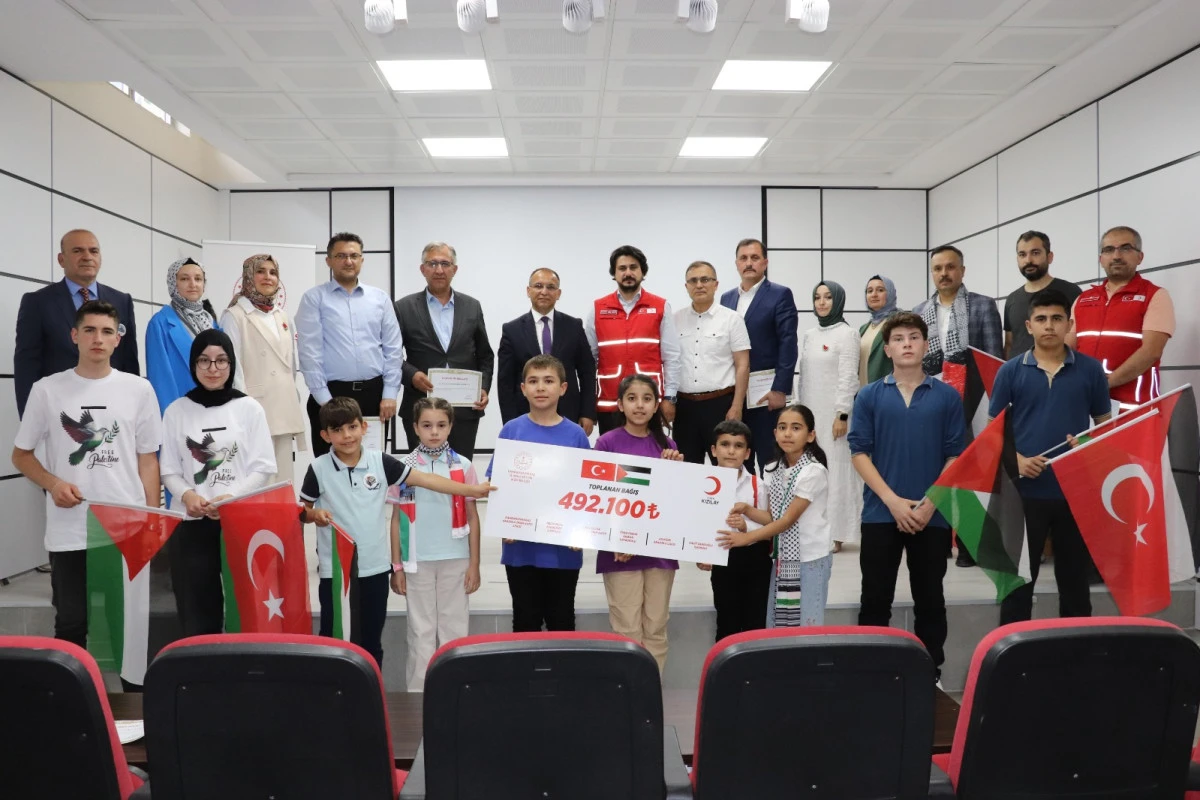 Kahramanmaraş’tan Filistin’e Gönül Köprüsü: Öğrencilerden Anlamlı Yardım Kampanyası