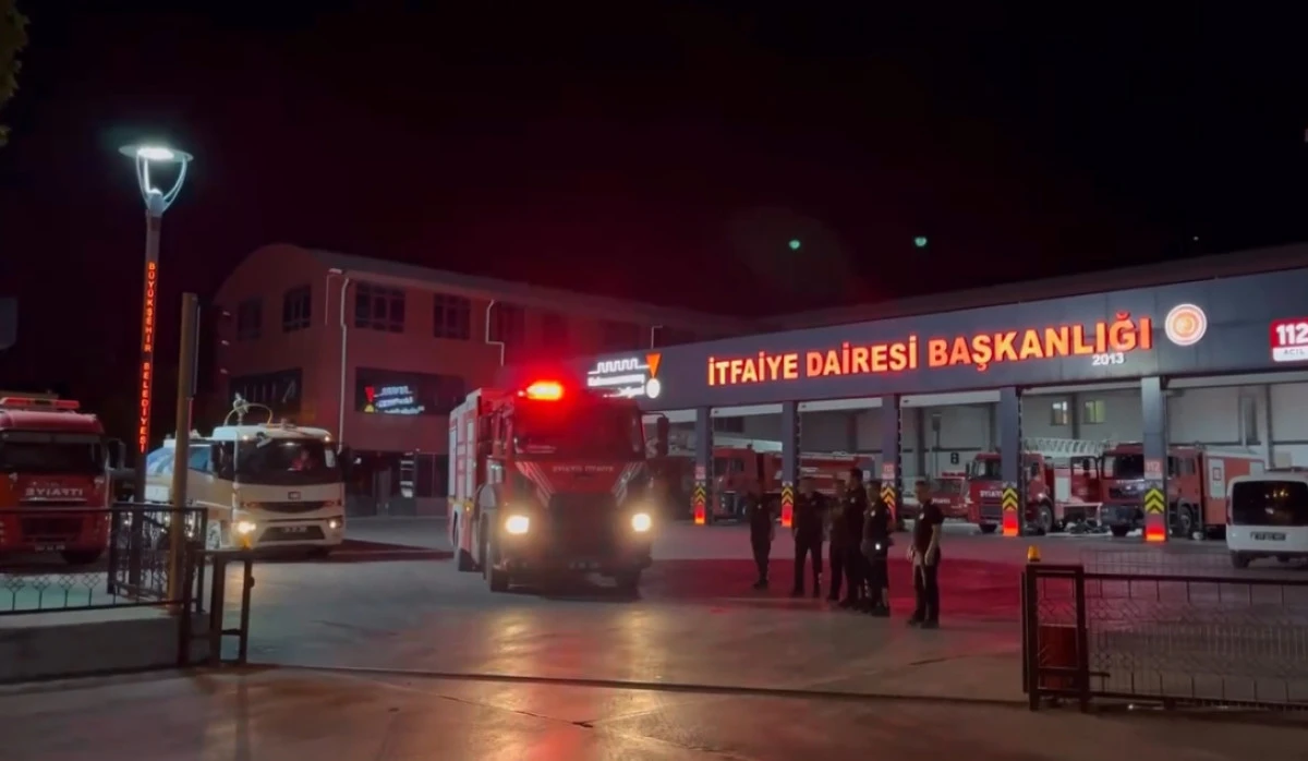 Kahramanmaraş’tan Hatay’daki Orman Yangınına Destek: Mehmet Öntürk’ten Teşekkür