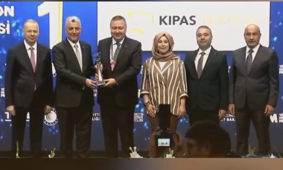 Kahramanmaraş&rsquo;tan inovasyon şampiyonluğu: KİPAŞ Tekstil T&uuml;rkiye birincisi oldu