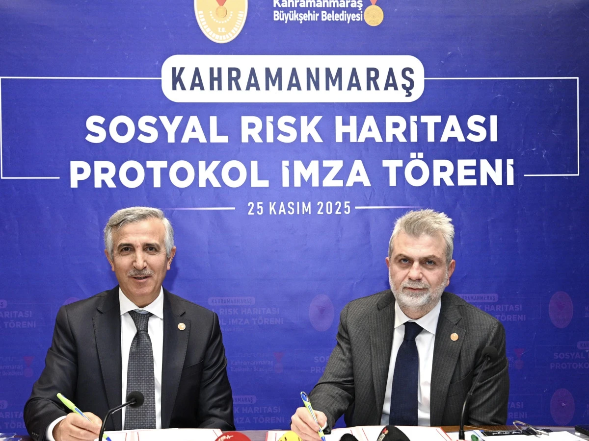 Kahramanmaraş’tan Türkiye’de Bir İlk Daha; Sosyal Risk Haritası Oluşturuluyor