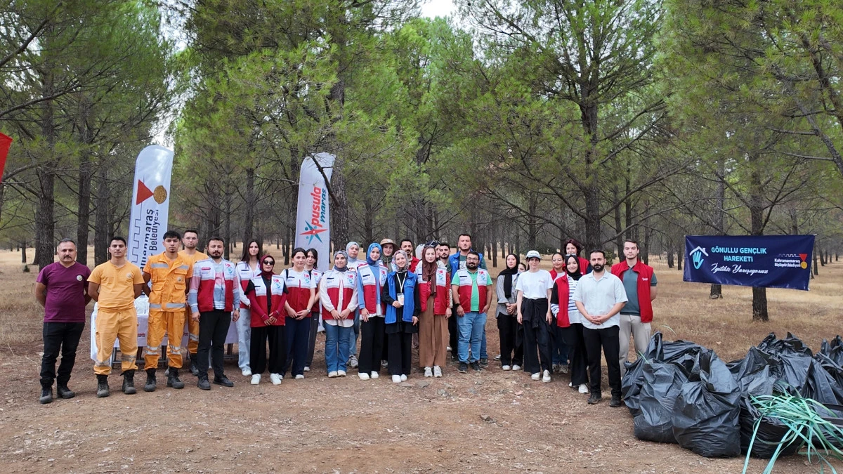 Kapı&ccedil;am Tabiat Parkı&rsquo;nda &ccedil;evre i&ccedil;in el ele 