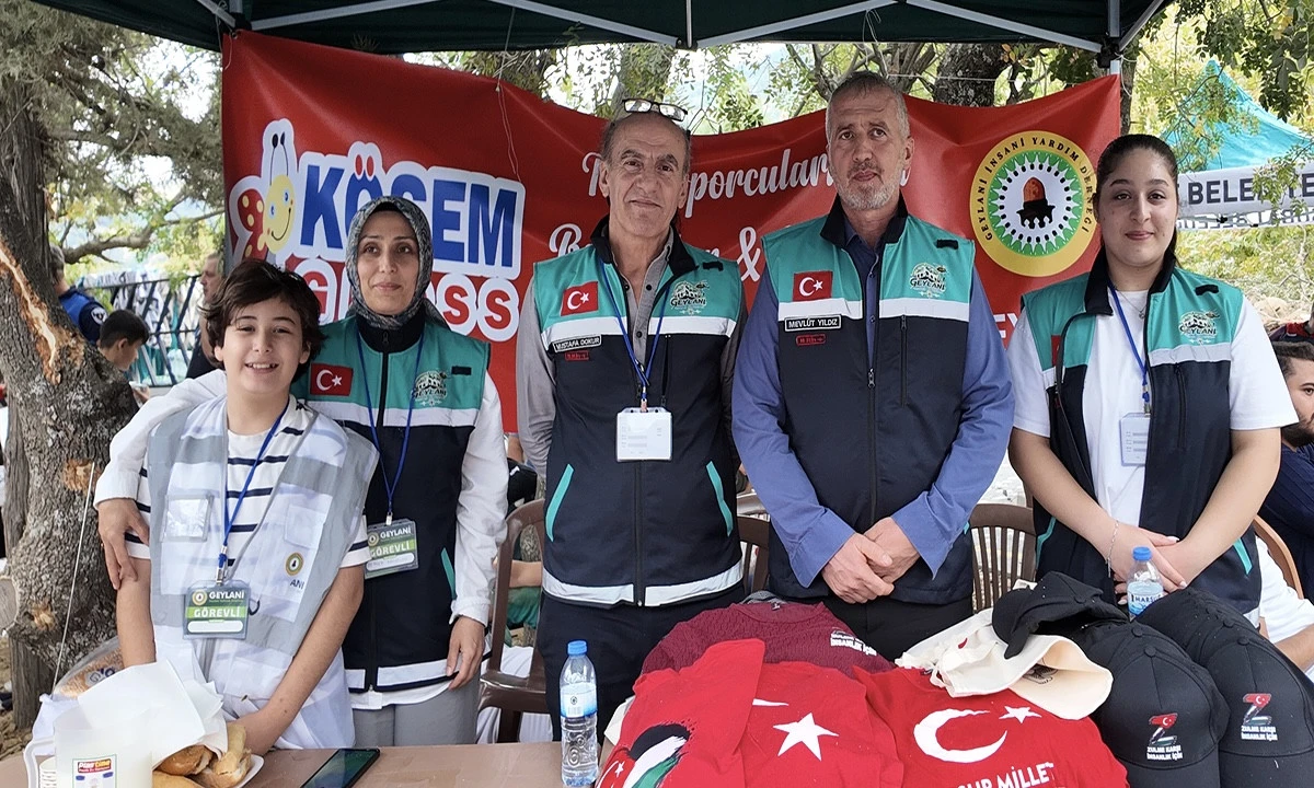 Kertmen Er Meydanında Dayanışma Eli: Geylani Derneğinden Anlamlı Destek