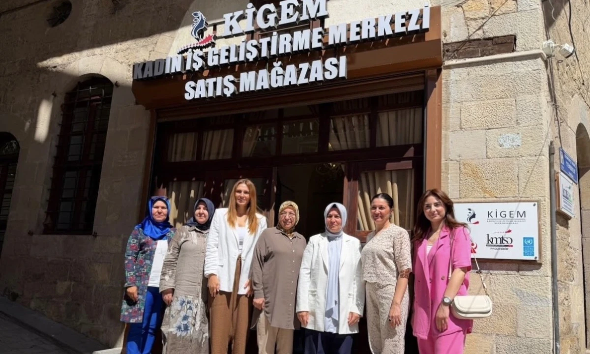 KİGEM Mağazasına Anlamlı Ziyaret: Kadın Girişimcilerin Emeğine Destek